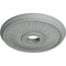 Ekena Millwork Berkshire Ceiling Medallion (Canopies up to 6 3/8"), 20 1/8"OD x 3 7/8"ID x 1 7/8"P, Primed White CM20BE1 - alternate 3